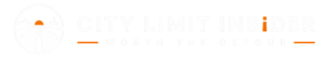 City Limit Insider logo featuring a road leading toward a sunset, mountains, and a city skyline, with the slogan “Worth the Detour.”